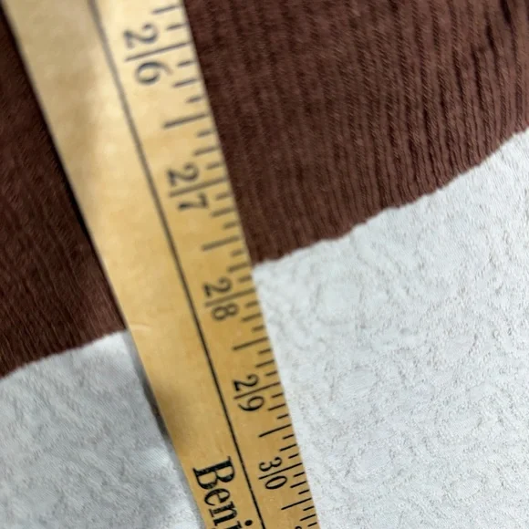 Ralph Lauren Brown Ruffled Blouse - Picture 5 of 6